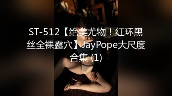 ST-512【绝美尤物！红环黑丝全裸露穴】JayPope大尺度合集 (1)