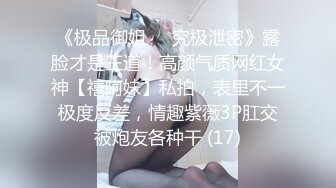 《极品御姐㊙️究极泄密》露脸才是王道！高颜气质网红女神【禧阿妹】私拍，表里不一极度反差，情趣紫薇3P肛交被炮友各种干 (17)