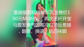 重磅福利私房最新流出售价100元MJ新作❤️再次迷奸开宝马爱发脾气的高冷白领反差婊，翻眼、操逼、玩白袜脚