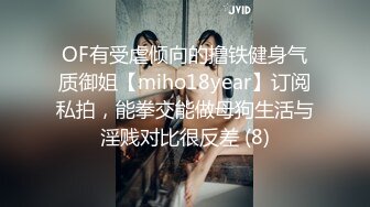 OF有受虐倾向的撸铁健身气质御姐【miho18year】订阅私拍，能拳交能做母狗生活与淫贱对比很反差 (8)