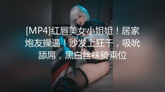 [MP4]红唇美女小姐姐！居家炮友操逼！沙发上狂干，吸吮舔屌，黑白丝袜骑乘位