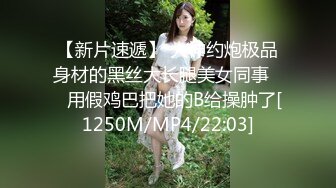 【新片速遞】 大神约炮极品身材的黑丝大长腿美女同事❤️用假鸡巴把她的B给操肿了[1250M/MP4/22:03]